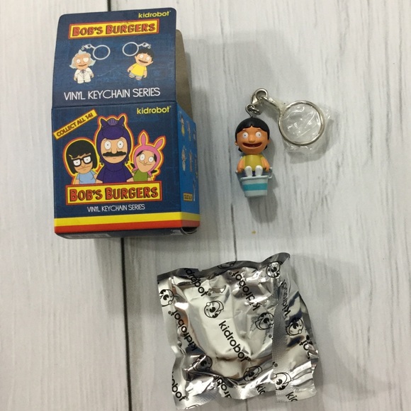 Bob’s Burgers Gene On Talking Toilet Keychain - Picture 3 of 5
